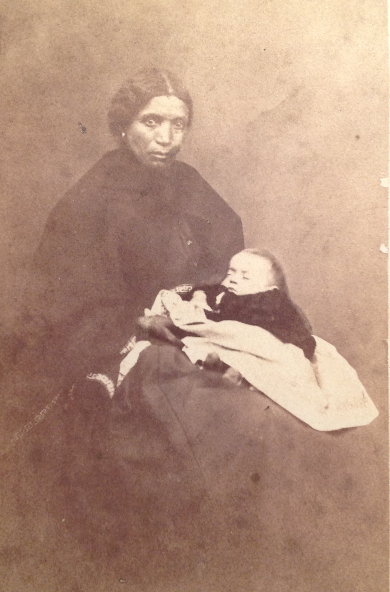 Postmortem Photograph In A Carte De Visite Format By William Roe